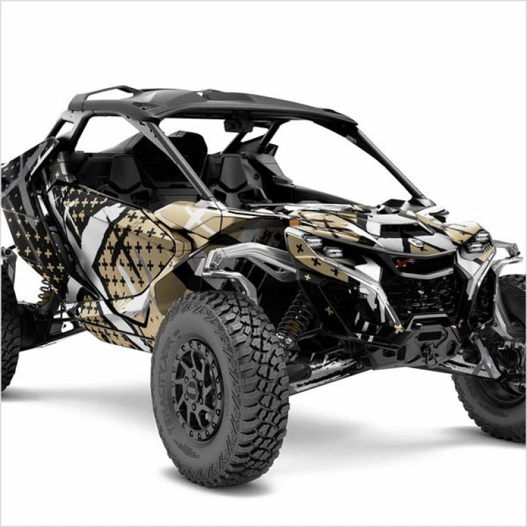 X-Design Beige XL Version for Can-Am Maverick R 2 Doors